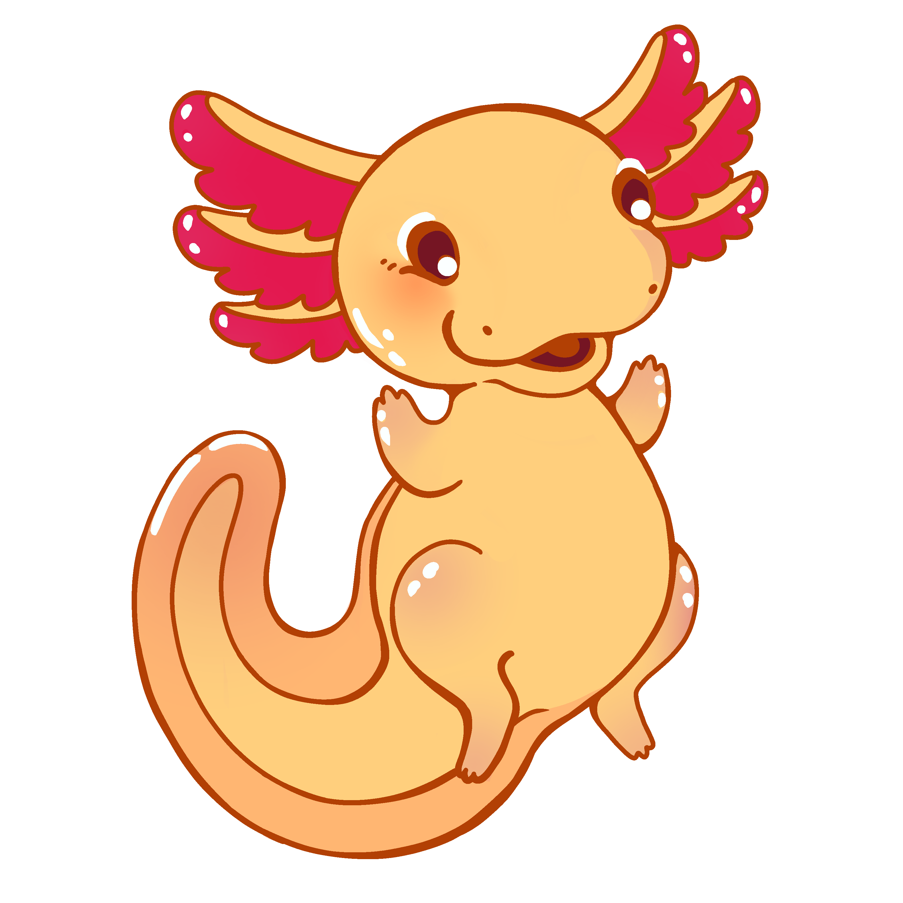 Lulu the Axolotl